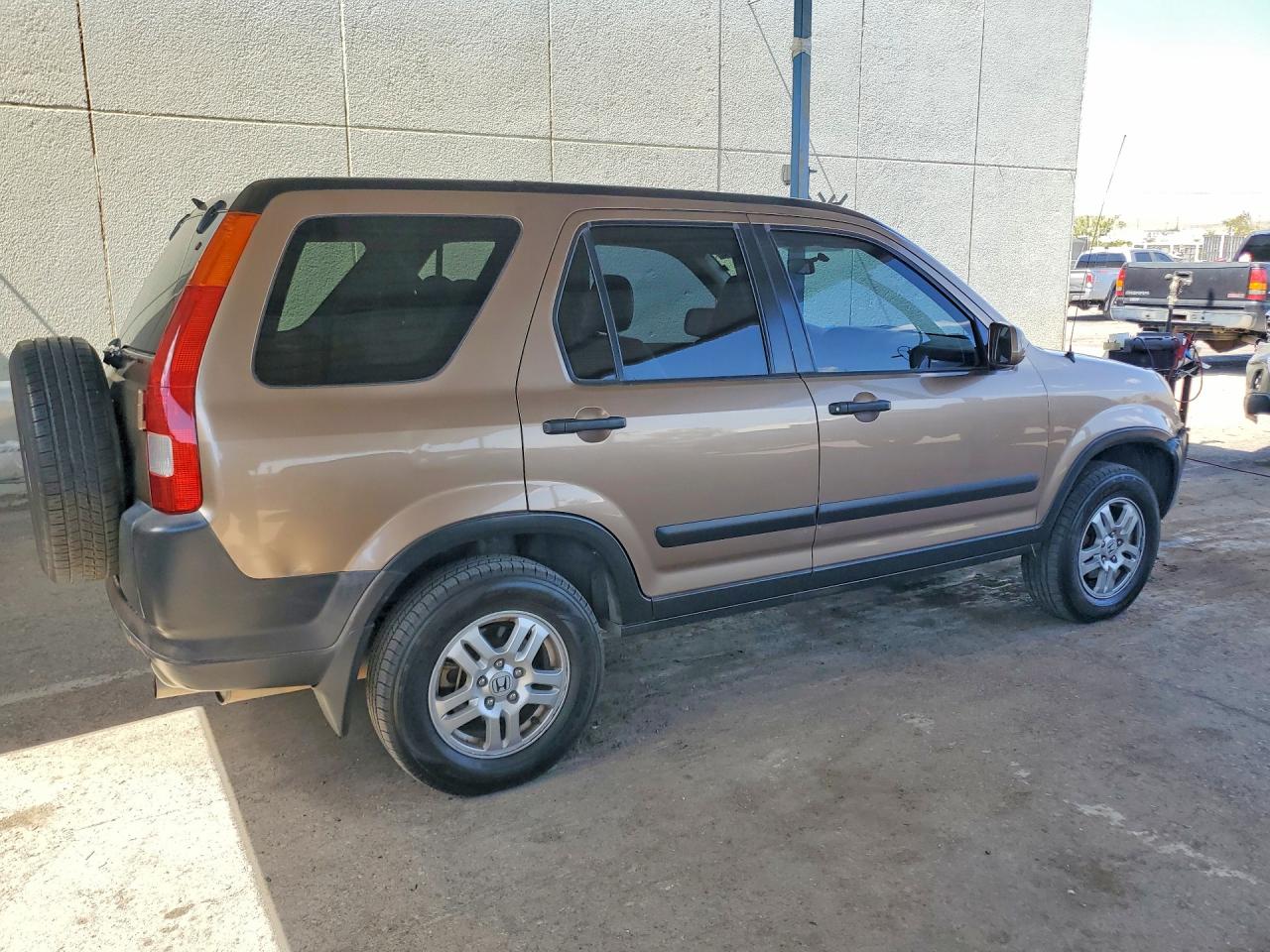2002 Honda Cr-v Ex Tan vin: JHLRD78852C014284
