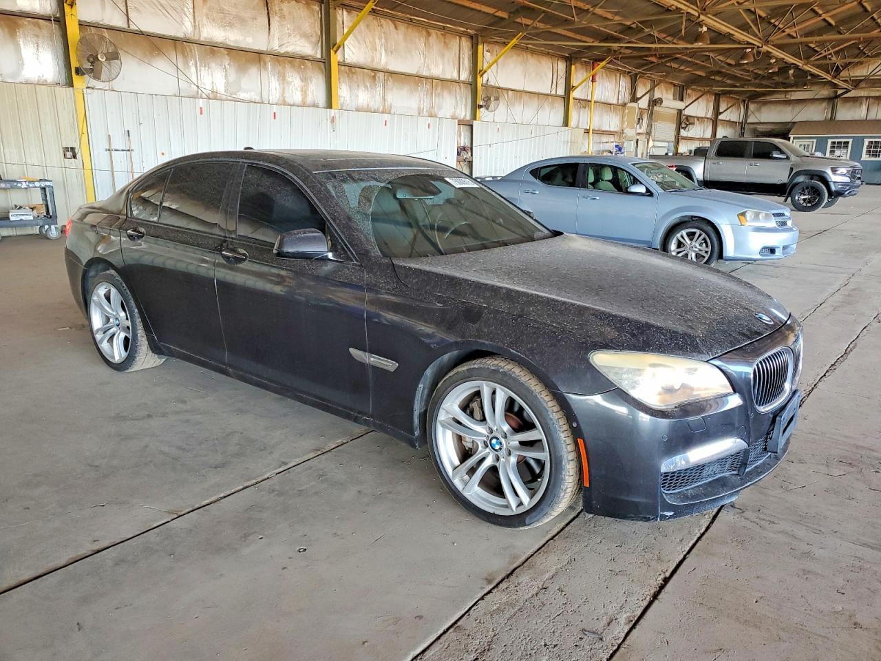 2010 Bmw 750 I Charcoal vin: WBAKA8C54ACY36077