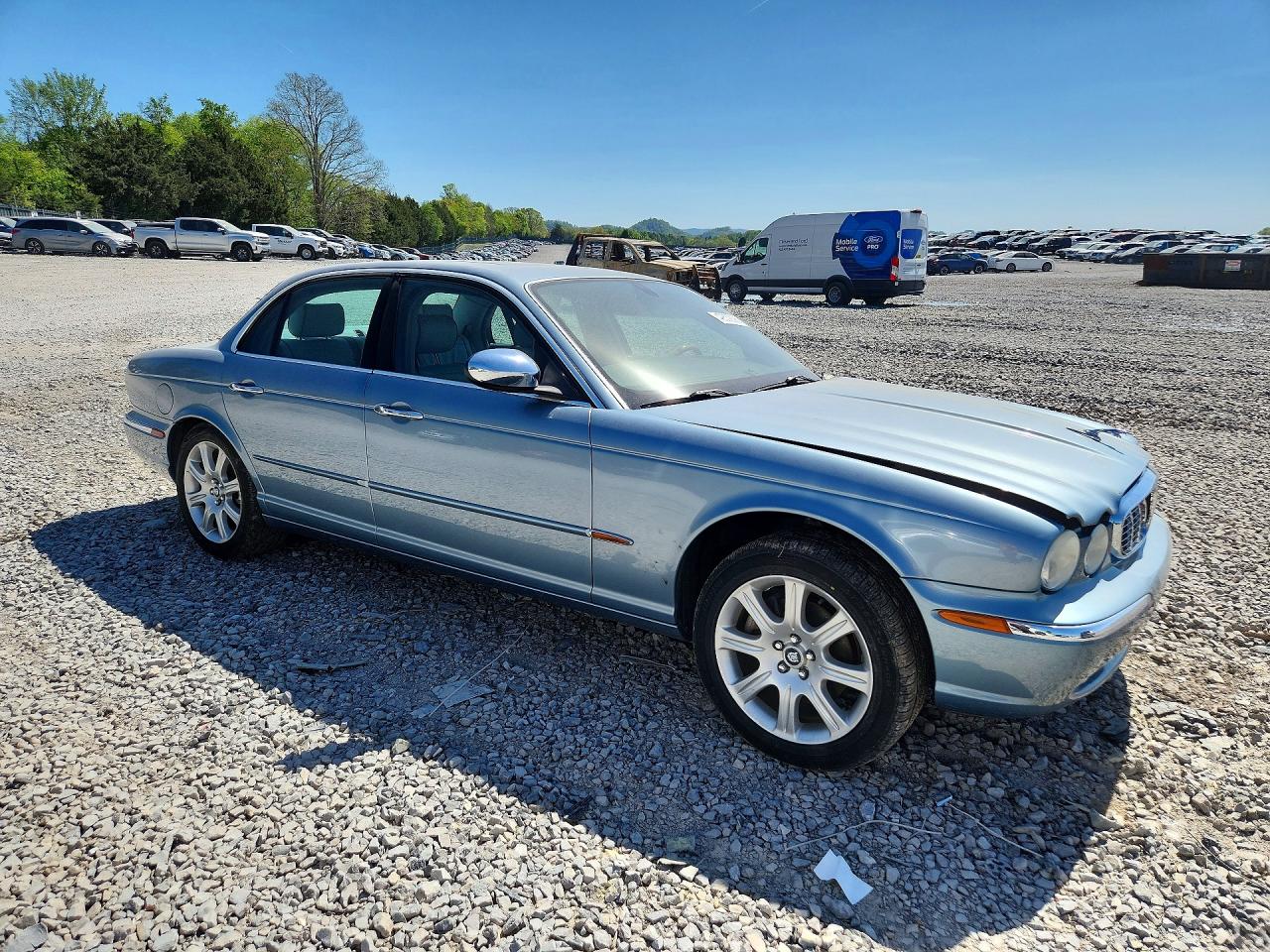 2004 Jaguar Vandenplas Blue vin: SAJEA74C34SG07203