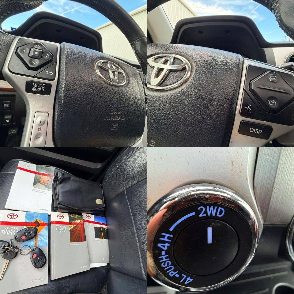2015 Toyota Tundra Crewmax Limited Red vin: 5TFHW5F14FX468750