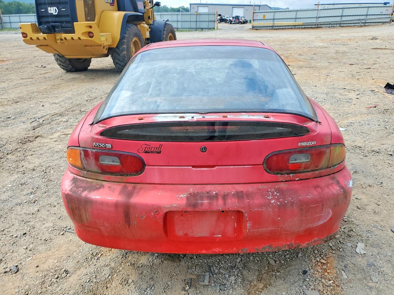 1993 Mazda Mx-3 Red vin: JM1EC4310P0229717