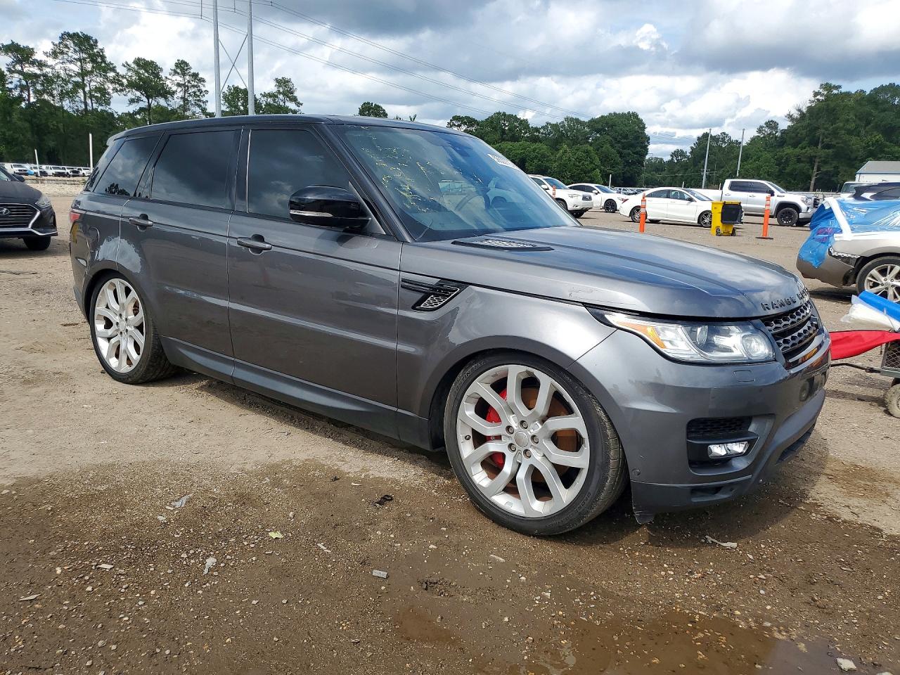 2014 Land Rover Range Rover Sport Sc Gray vin: SALWR2EF0EA315058