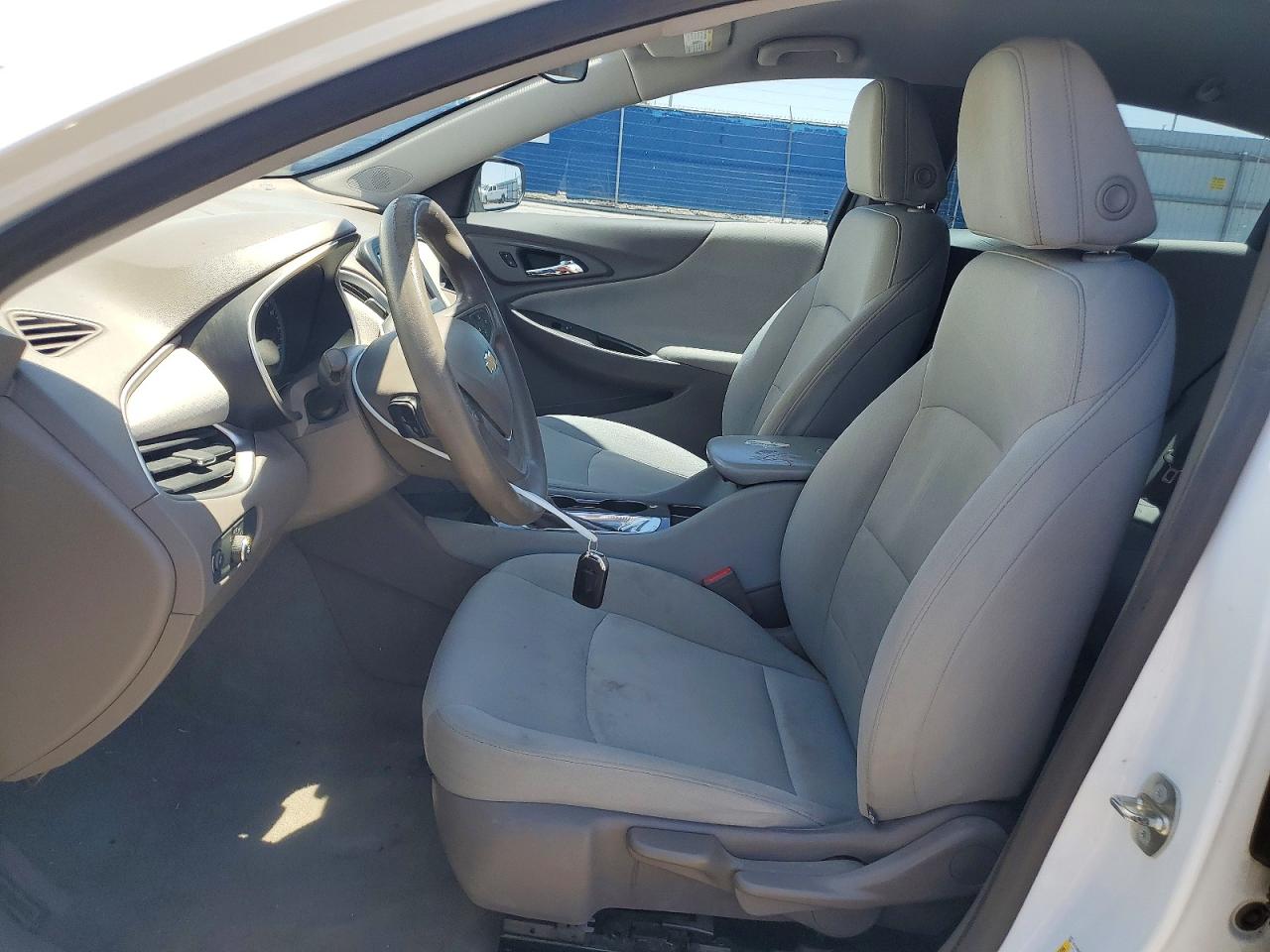2016 Chevrolet Malibu Ls White vin: 1G1ZB5ST6GF189873