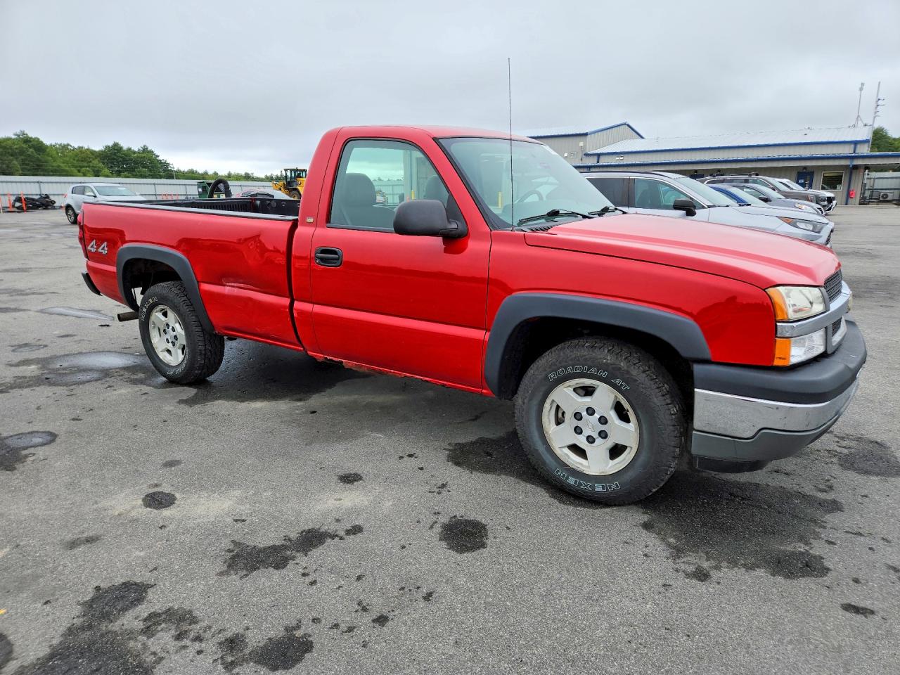 2005 Chevrolet Silverado K1500 Red vin: 1GCEK14X15Z210235