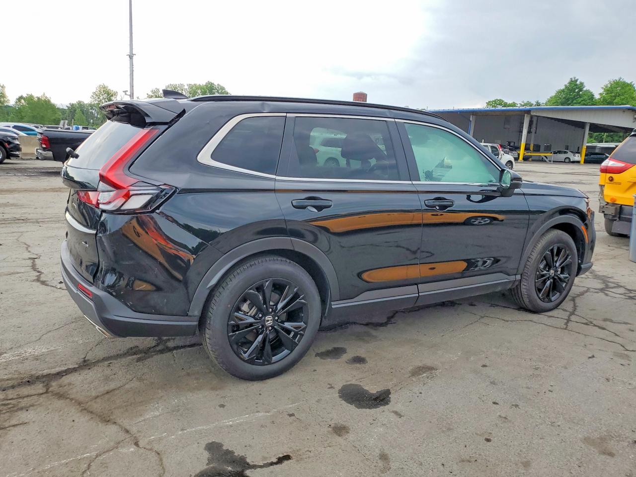 2025 Honda Cr-v Sport Touring Черный vin: 2HKRS6H96SH818183