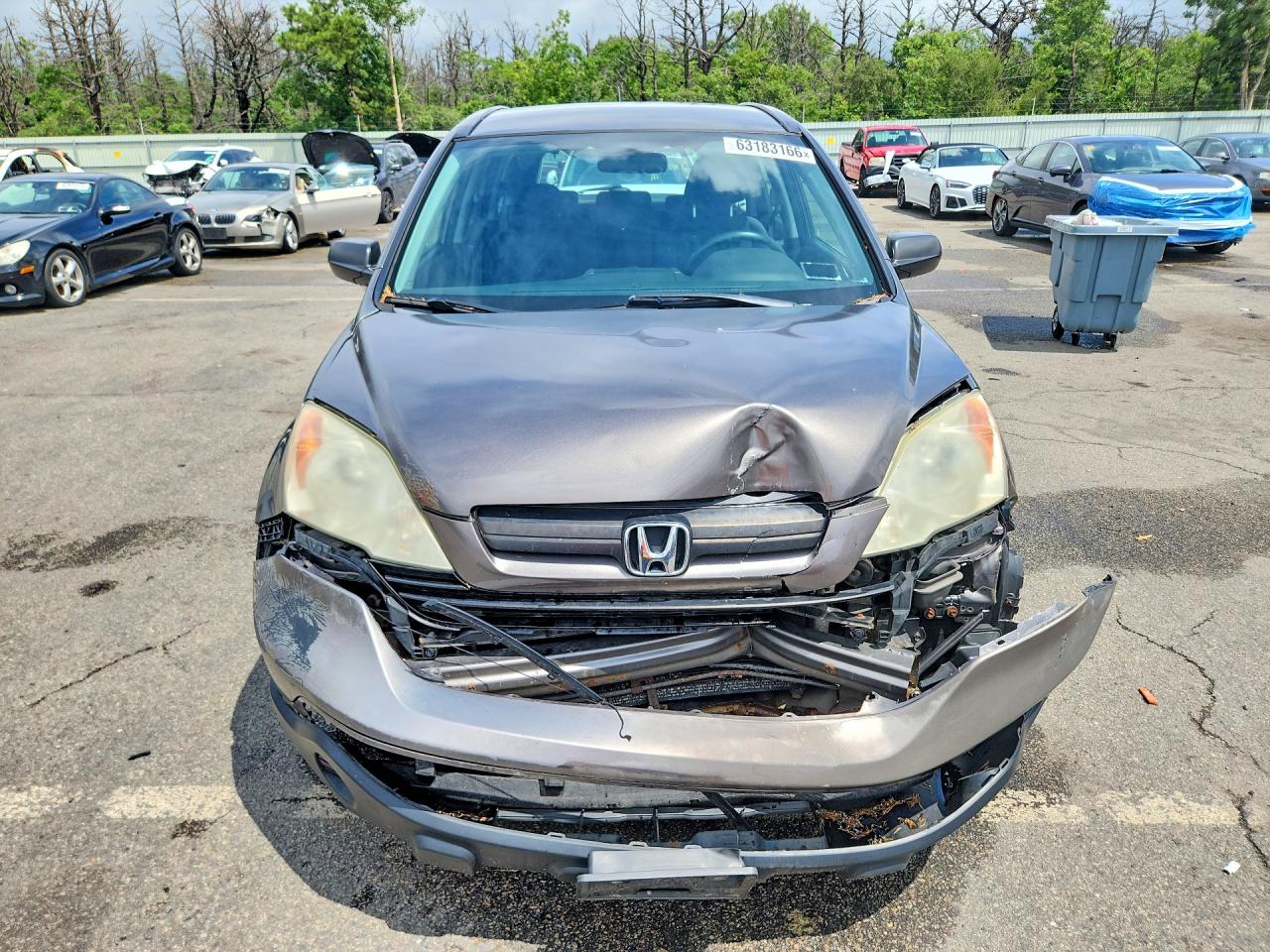2009 Honda Cr-v Lx Brown vin: 5J6RE48329L033229