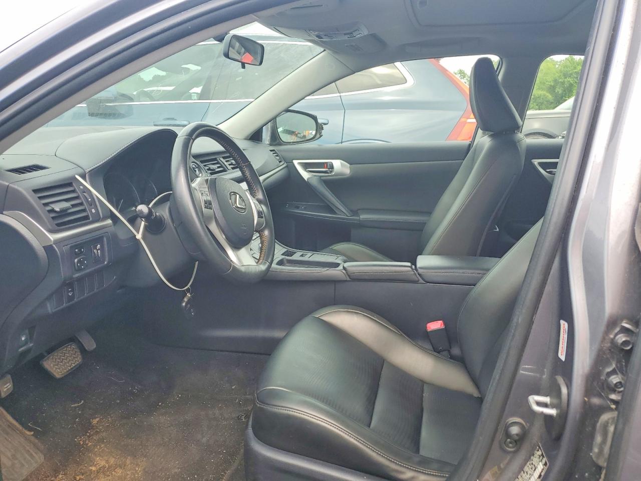 2013 Lexus Ct 200 Gray vin: JTHKD5BH0D2173183