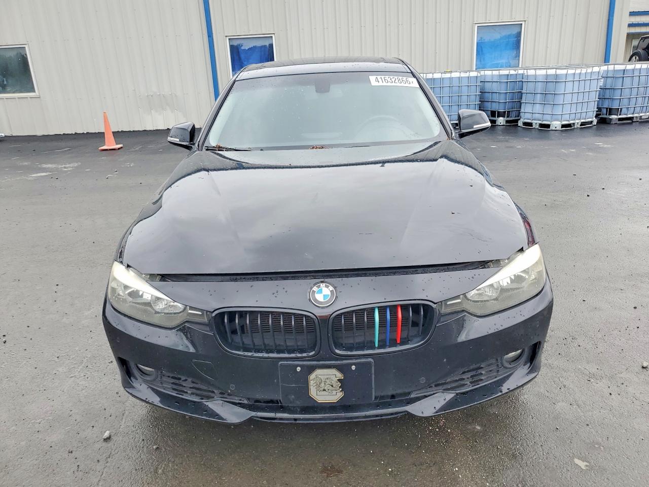 2015 Bmw 320 I Xdrive Black vin: WBA3C3G53FNT53090