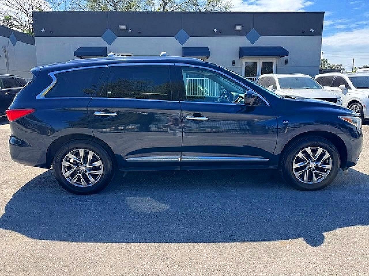 2015 Infiniti Qx60 Base Blue vin: 5N1AL0MM5FC537782