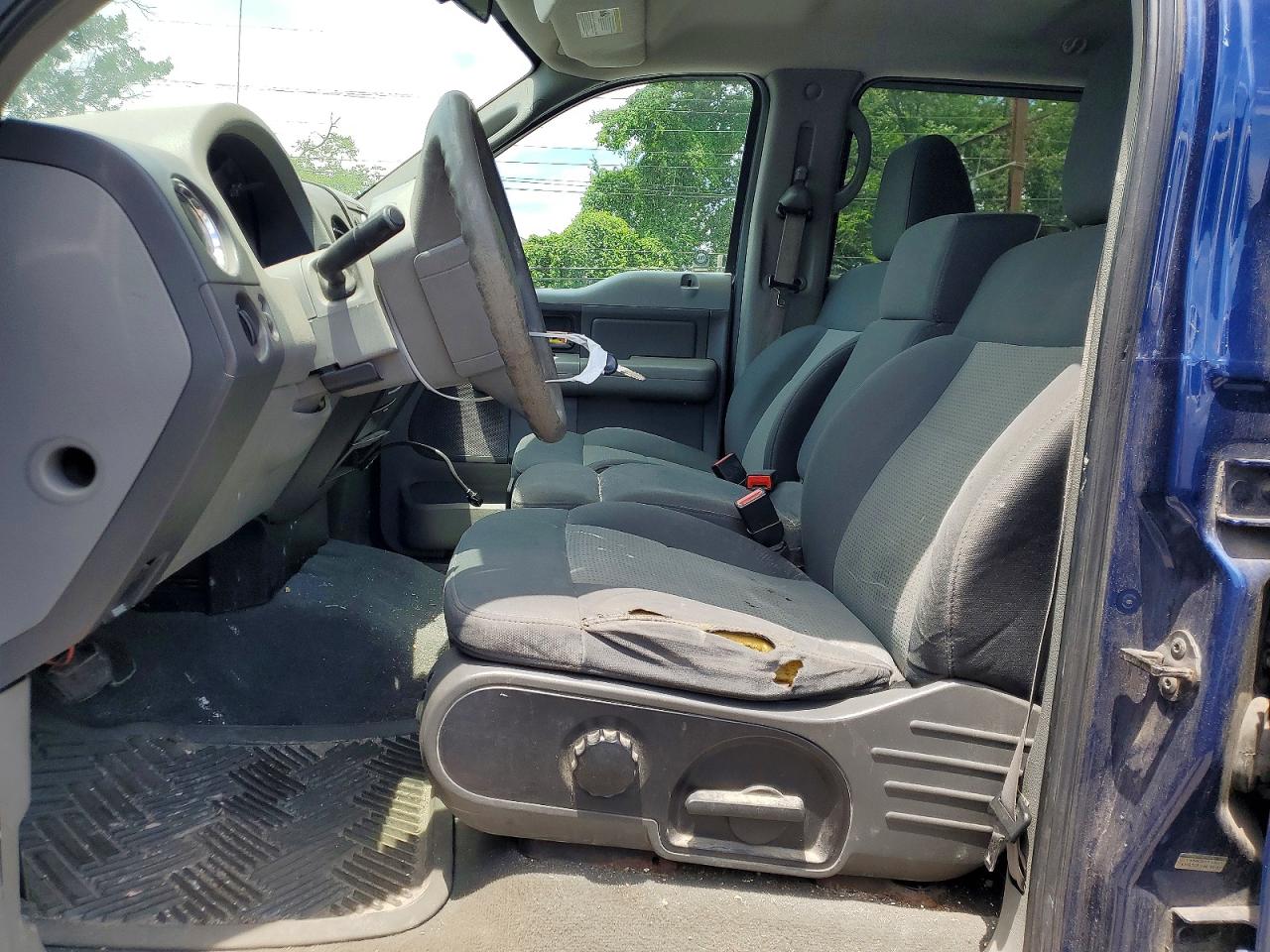 2007 Ford F150 Supercrew Blue vin: 1FTRW14W07FA24560