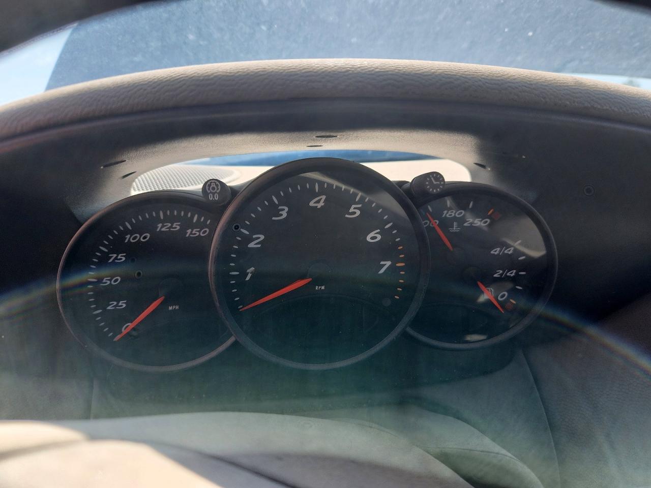 1997 Porsche Boxster Silver vin: WP0CA2983VS622053