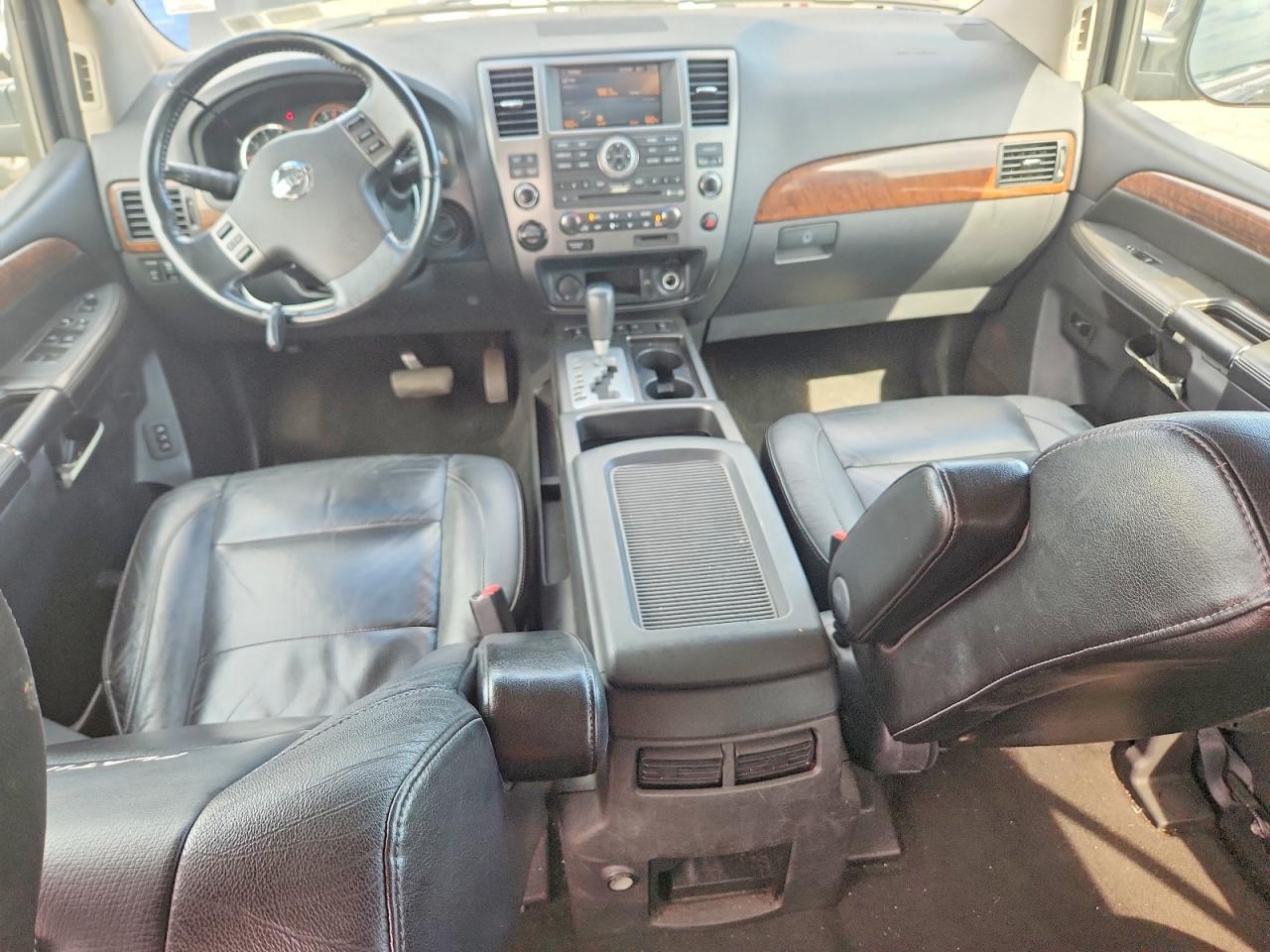 2010 Nissan Armada Platinum Черный vin: 5N1AA0NE5AN609915