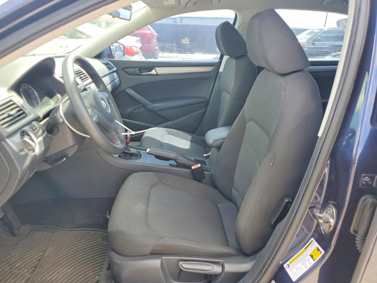 2012 Volkswagen Passat S Blue vin: 1VWAH7A36CC089152