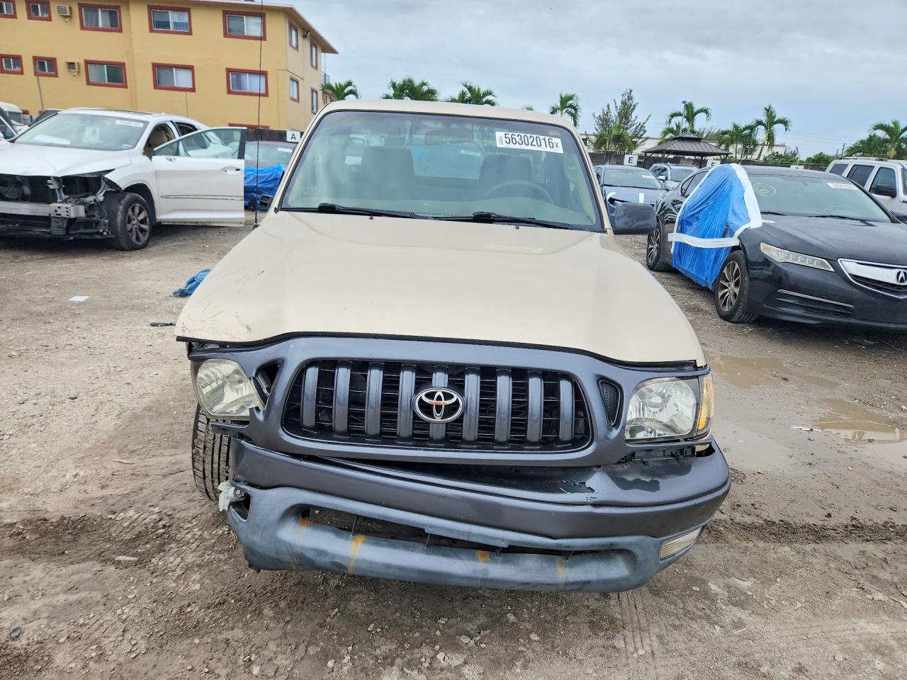 2004 Toyota Tacoma Base Gold vin: 5TENL42N94Z460129
