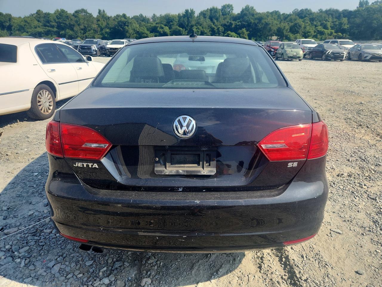 2014 Volkswagen Jetta Se Черный vin: 3VWD17AJ5EM291921