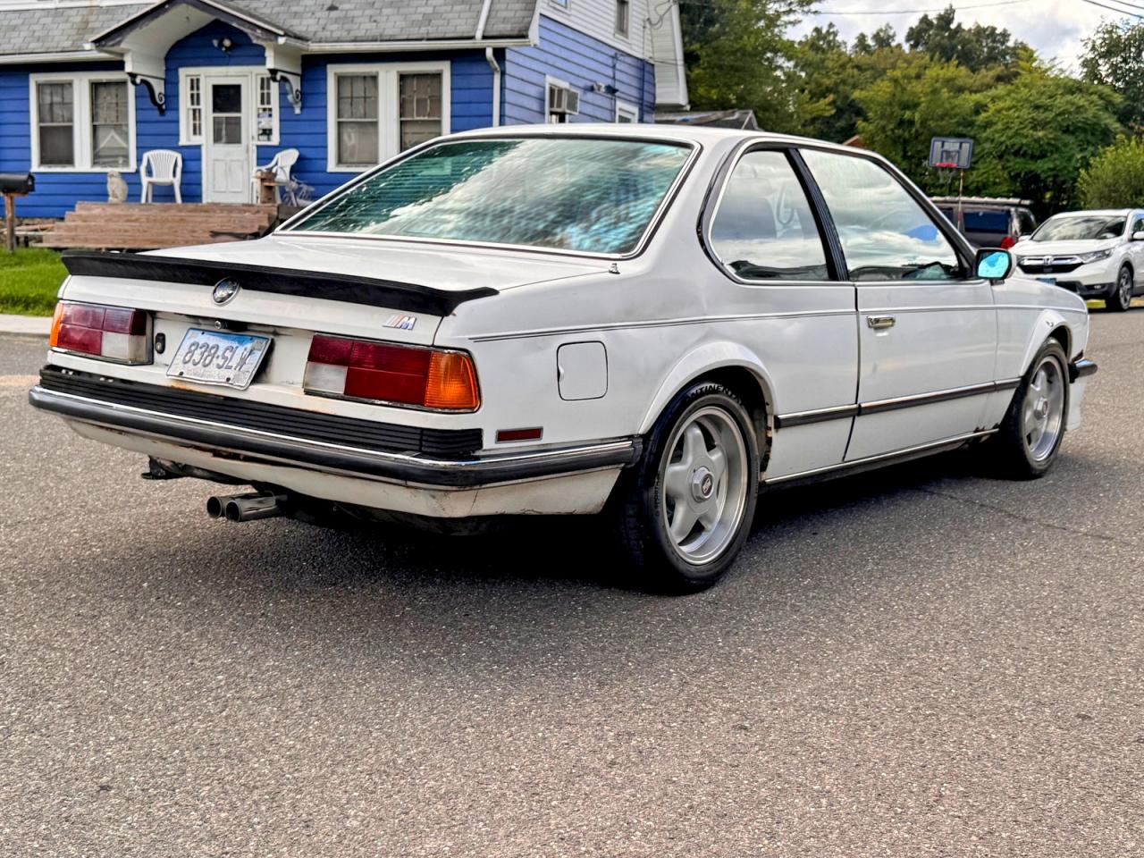 1986 Bmw 635csi White vin: WBAEE310901052905
