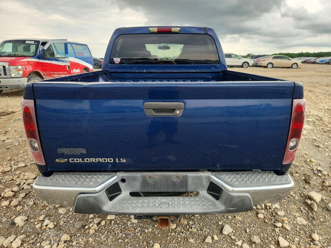 2004 Chevrolet Colorado Blue vin: 1GCDS136748172003