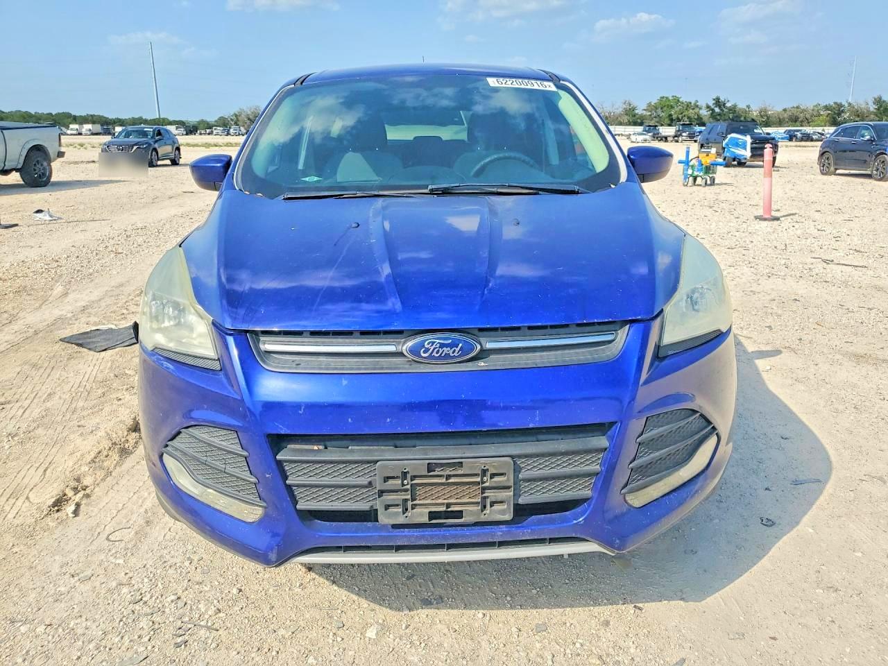 2013 Ford Escape Se Blue vin: 1FMCU9G97DUC59332