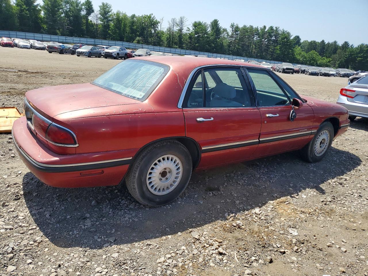 1997 Buick Lesabre Custom Maroon vin: 1G4HP52K6VH482696