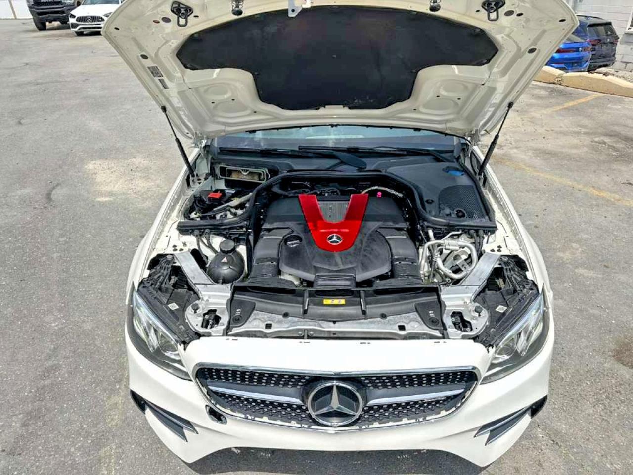 2017 Mercedes-benz E 43 4matic Amg White vin: WDDZF6EB5HA279069