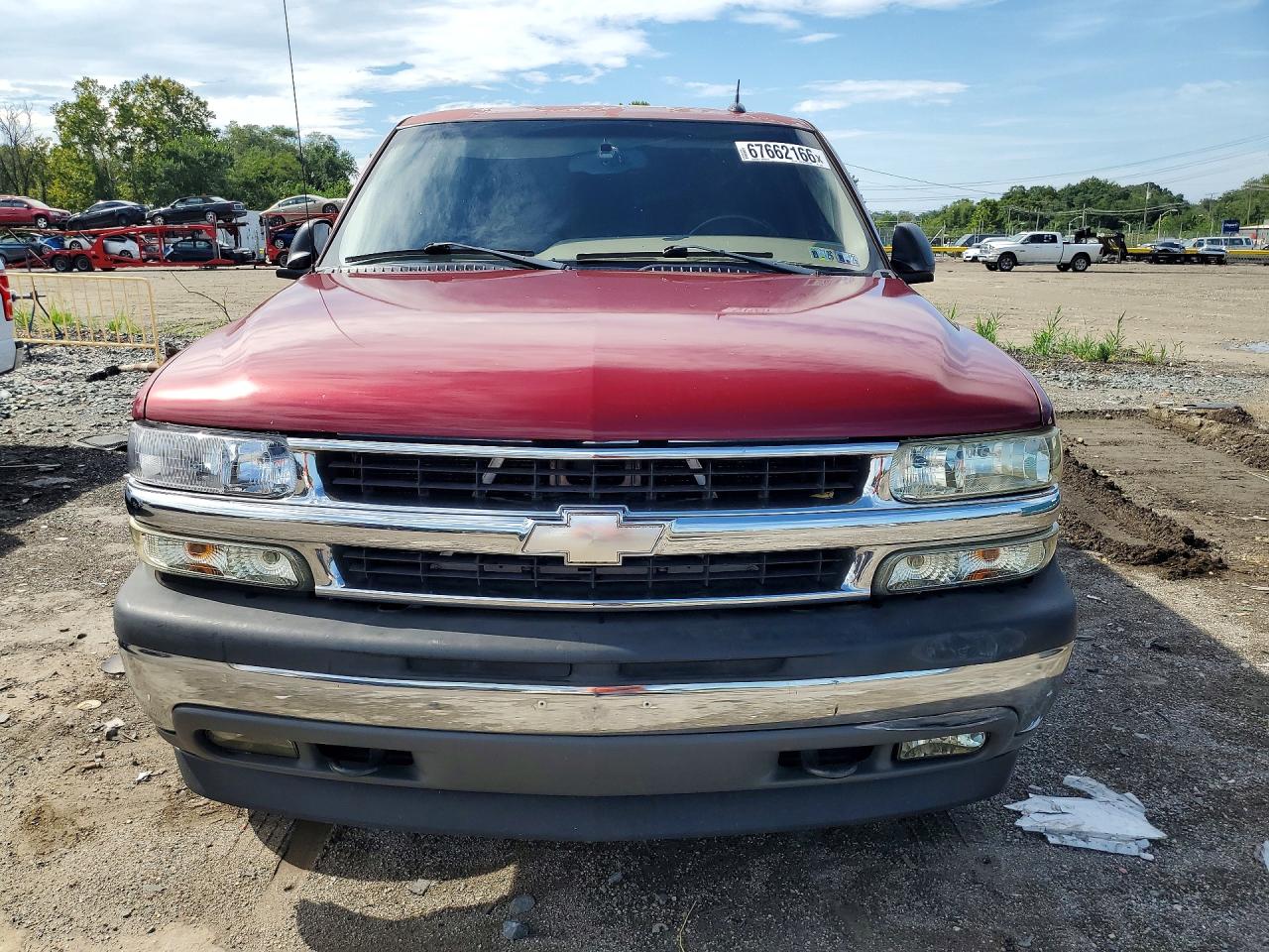 2005 Chevrolet Tahoe K1500 Burgundy vin: 1GNEK13T85J153889