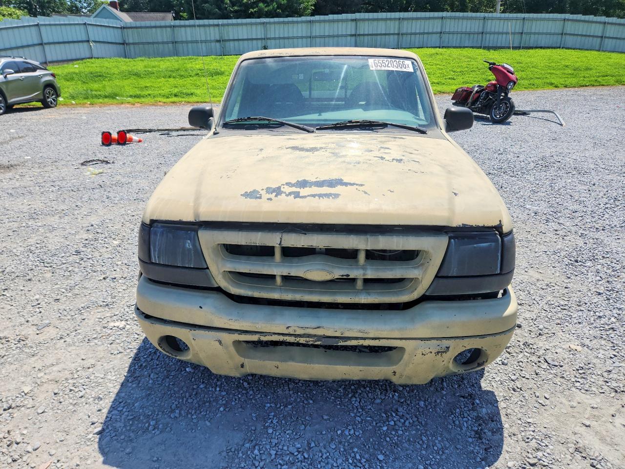 1999 Ford Ranger Super Cab Желтый vin: 1FTYR14V2XTA94136