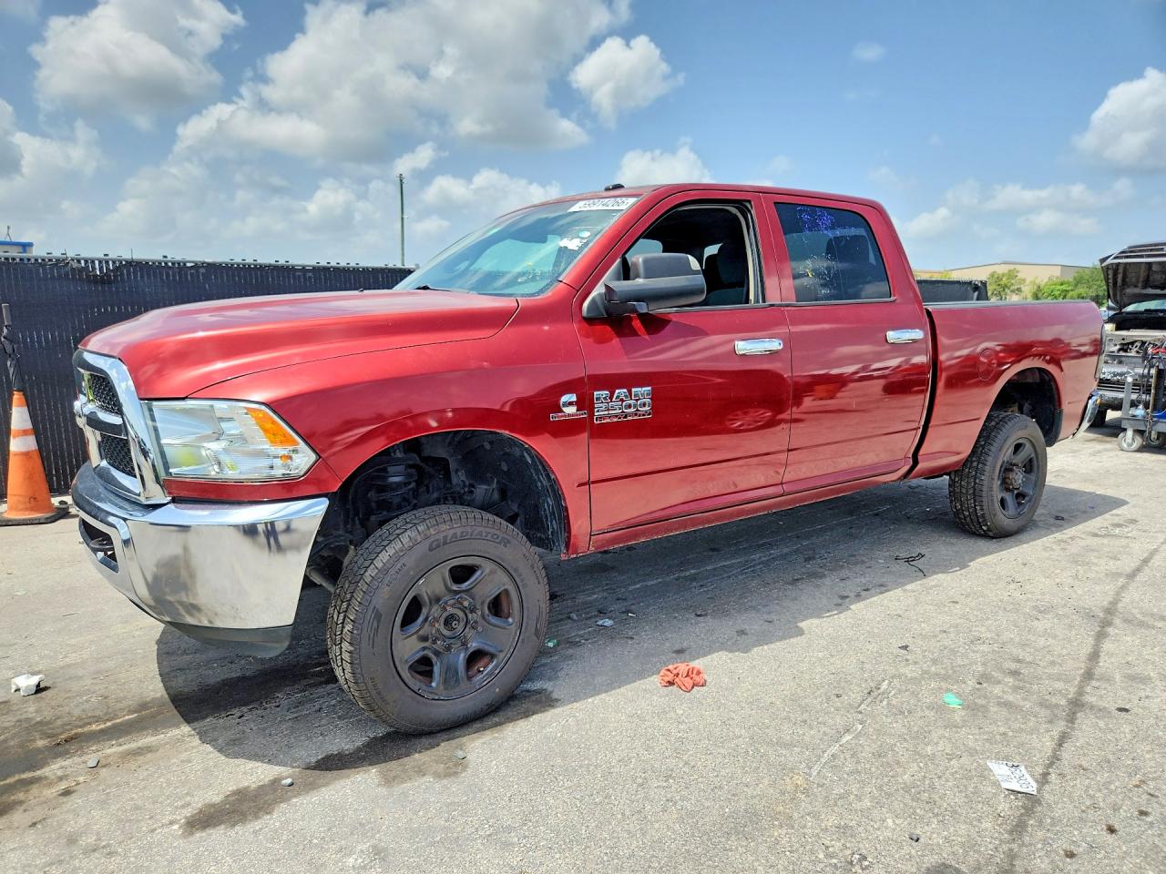 2013 Ram 2500 St Бордовый vin: 3C6UR5CL7DG548998