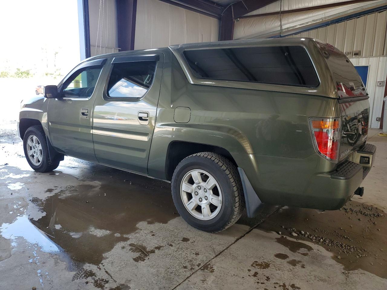 2006 Honda Ridgeline Rtl Green vin: 2HJYK16586H500266