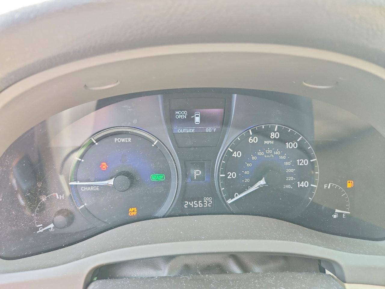 2010 Lexus Rx 450h Синий vin: JTJBC1BA2A2027425