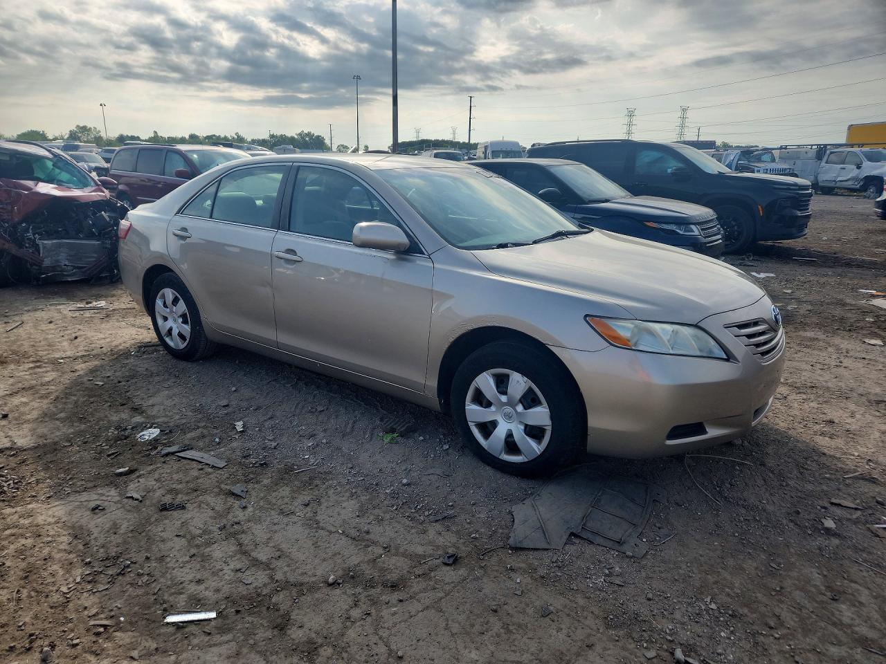2007 Toyota Camry Le Beige vin: 4T1BE46K77U037233