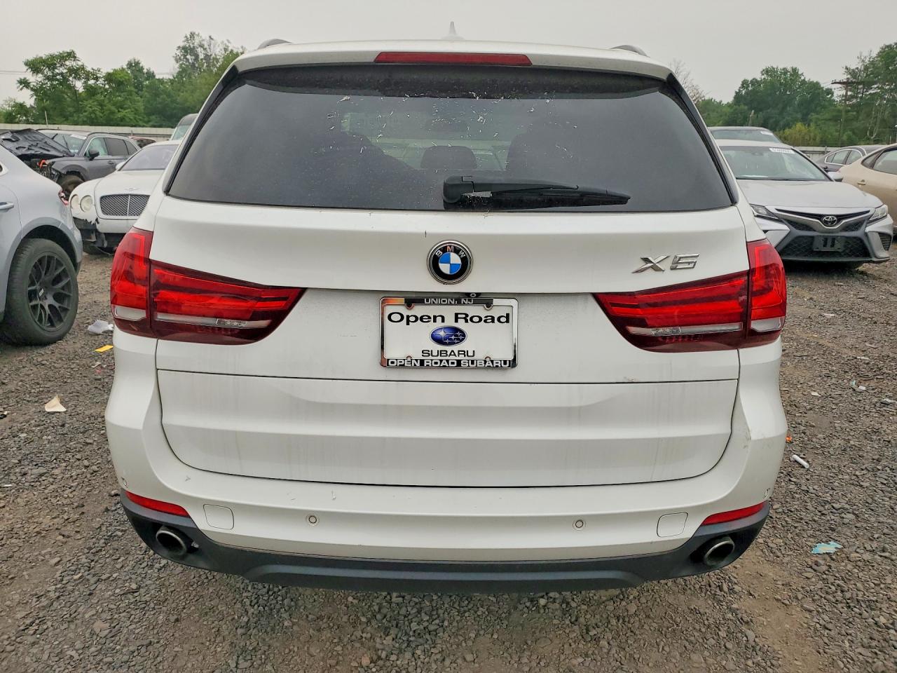 2015 Bmw X5 Xdrive35i White vin: 5UXKR0C55F0K72055