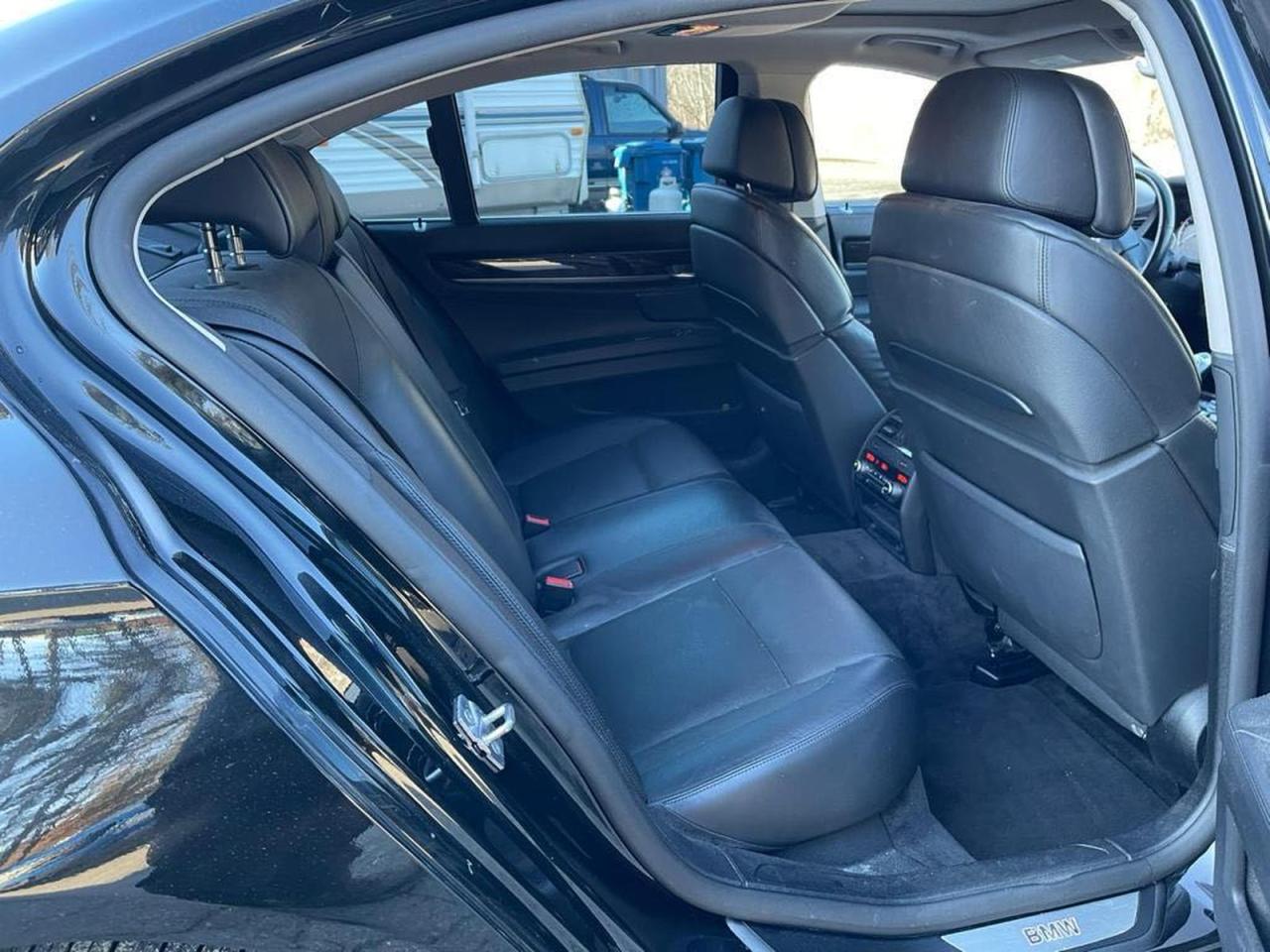 2010 Bmw 750 Li Xdrive Black vin: WBAKC8C53ACY68139