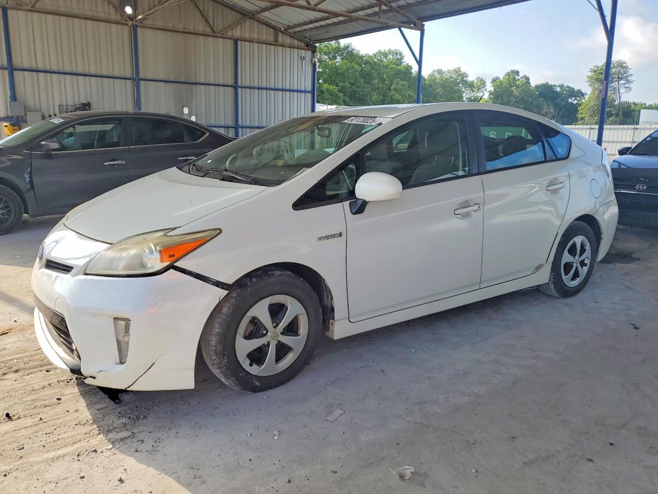 2012 Toyota Prius Two White vin: JTDKN3DU7C1603468