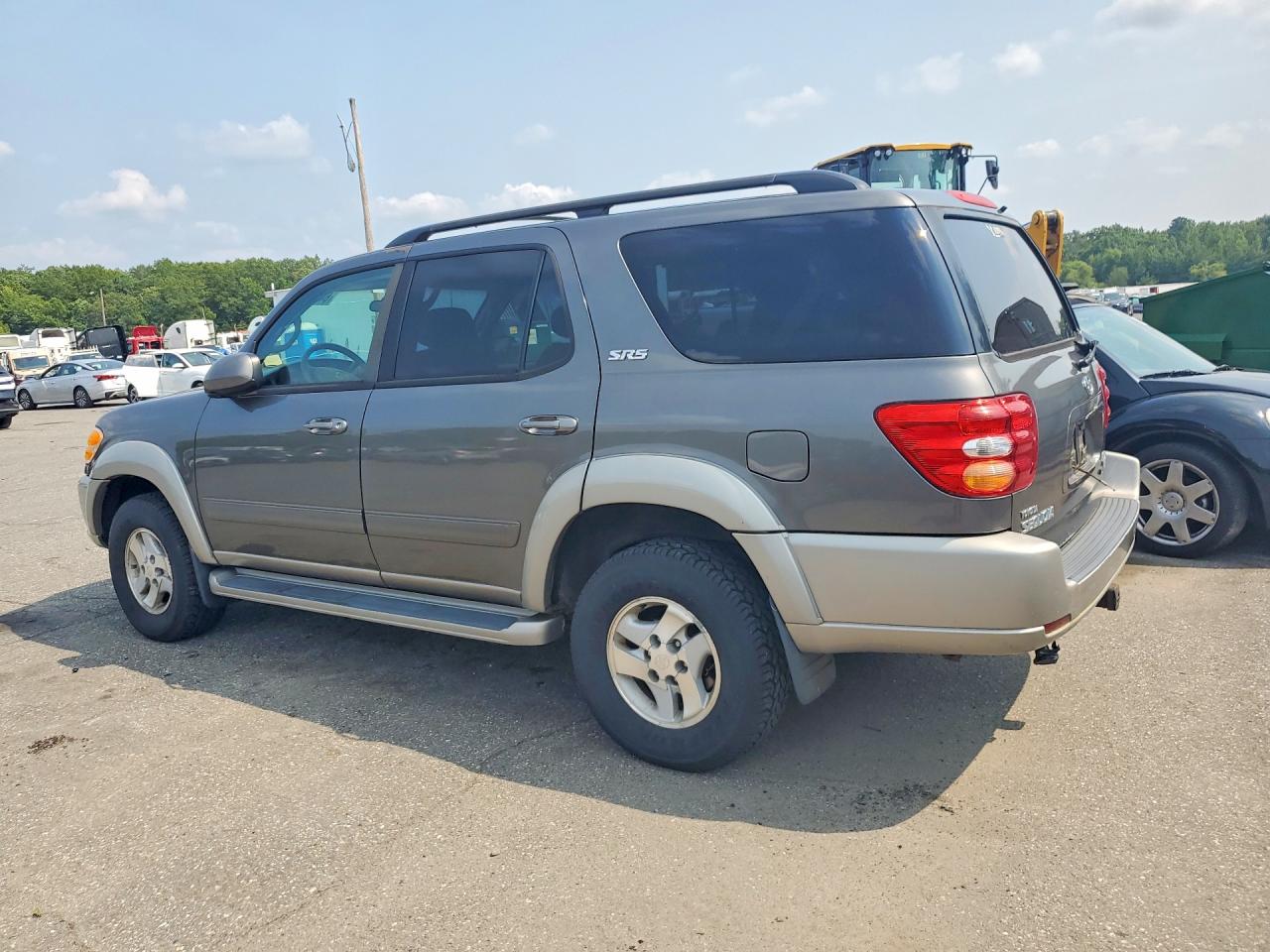 2003 Toyota Sequoia Sr5 Gray vin: 5TDBT44A23S164104