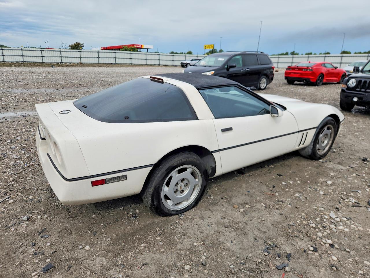 1988 Chevrolet Corvette White vin: 1G1YY2185J5104203