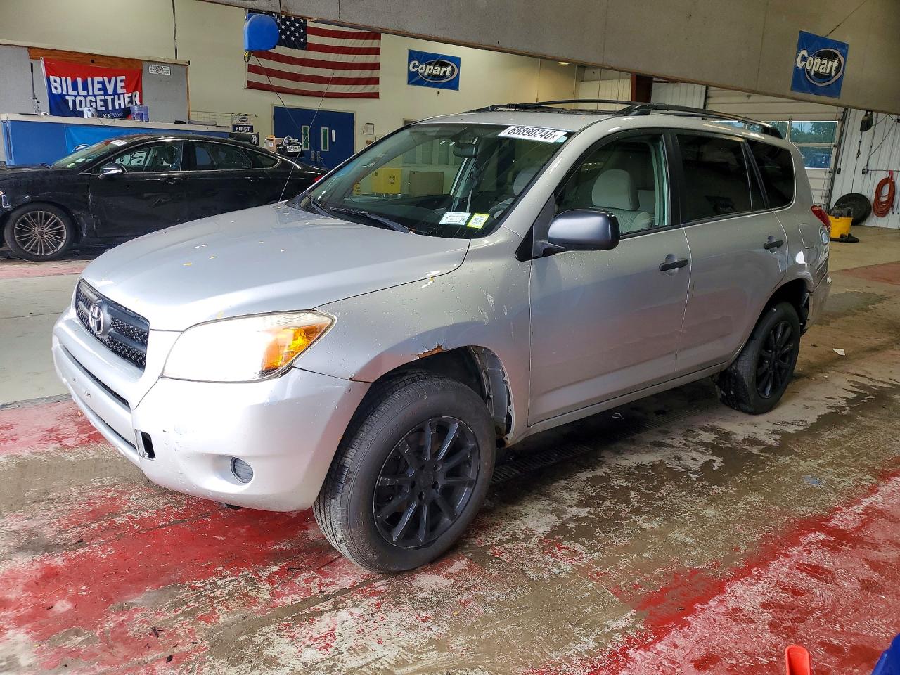 2007 Toyota Rav4 Base Silver vin: JTMBD33V575113803