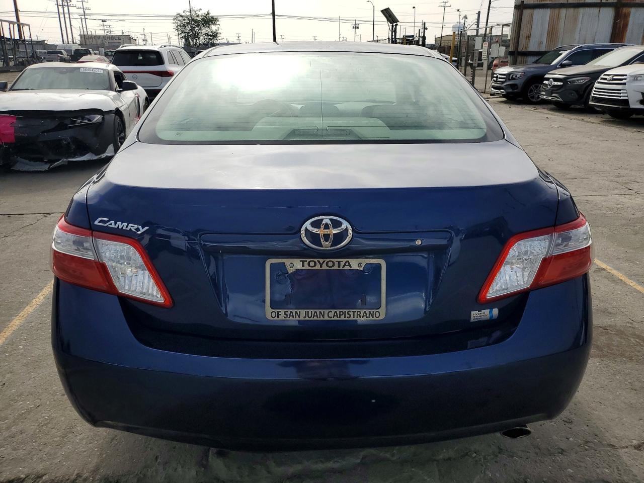 2007 Toyota Camry Hybrid Blue vin: 4T1BB46K27U026973