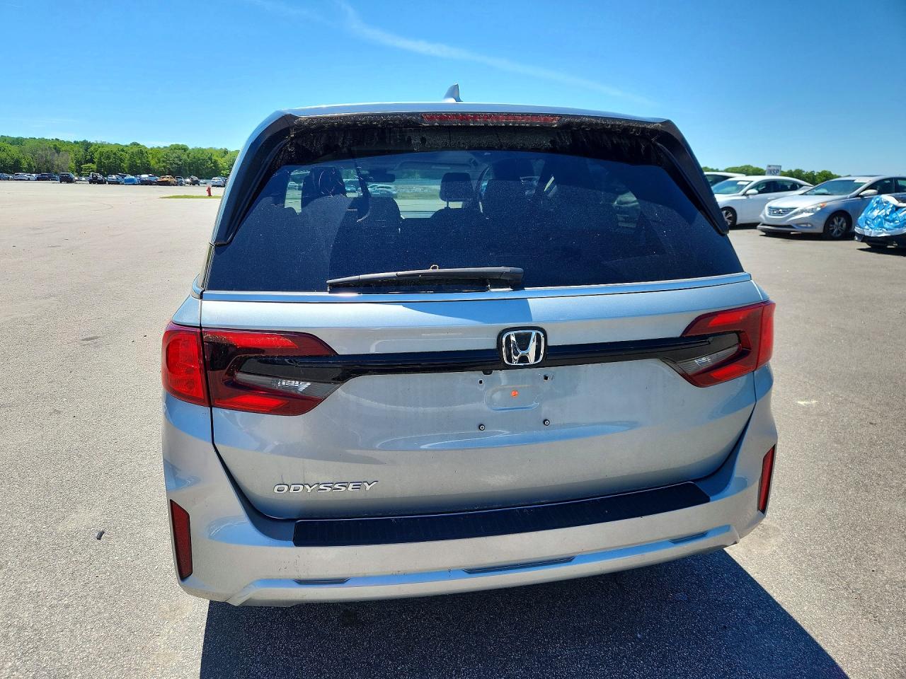 2025 Honda Odyssey Exl Серебряный vin: 5FNRL6H69SB071048