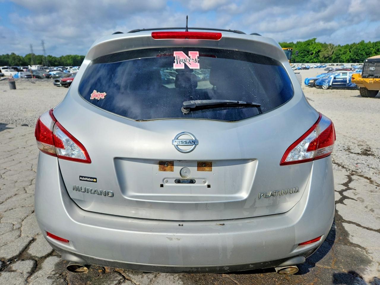 2013 Nissan Murano S Silver vin: JN8AZ1MU7DW209529