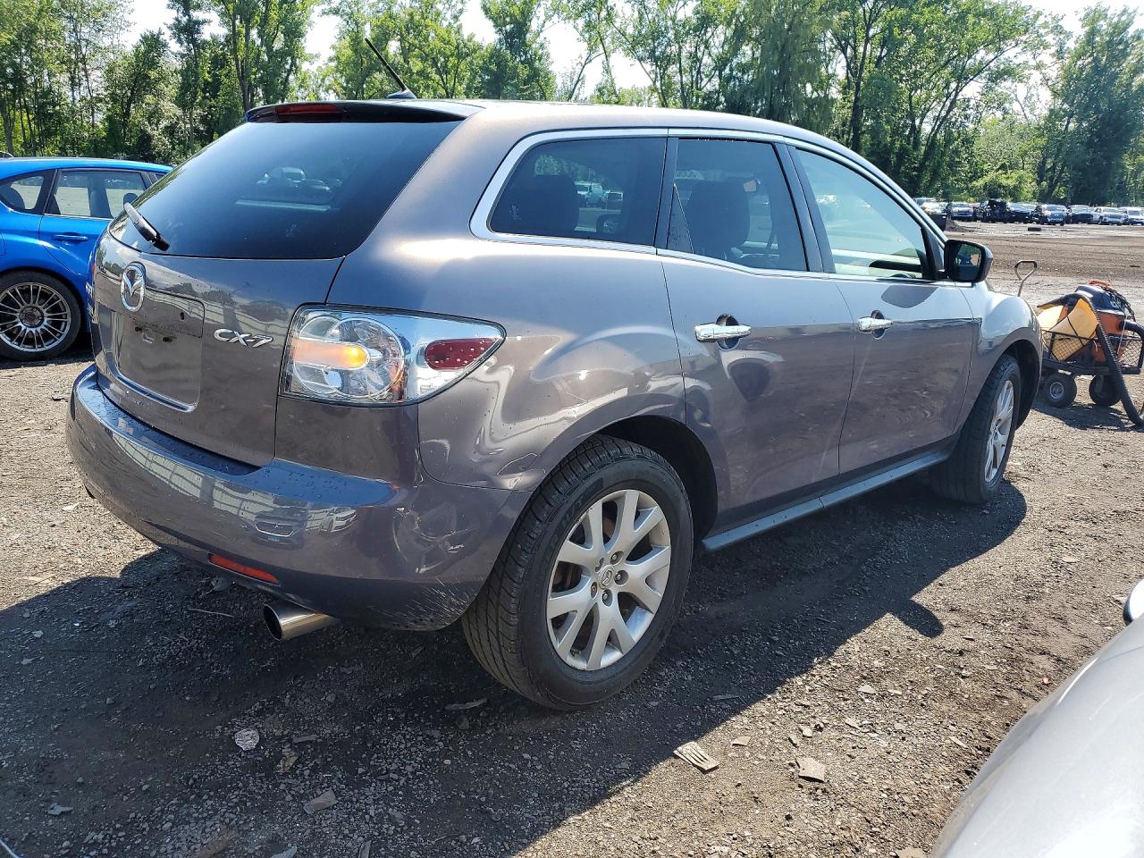 2007 Mazda Cx-7 Gray vin: JM3ER293870160391
