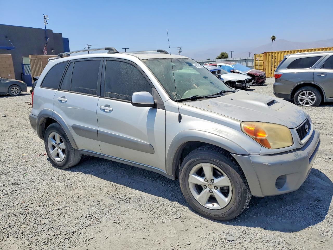 2005 Toyota Rav4 Base Silver vin: JTEGD20V850094089
