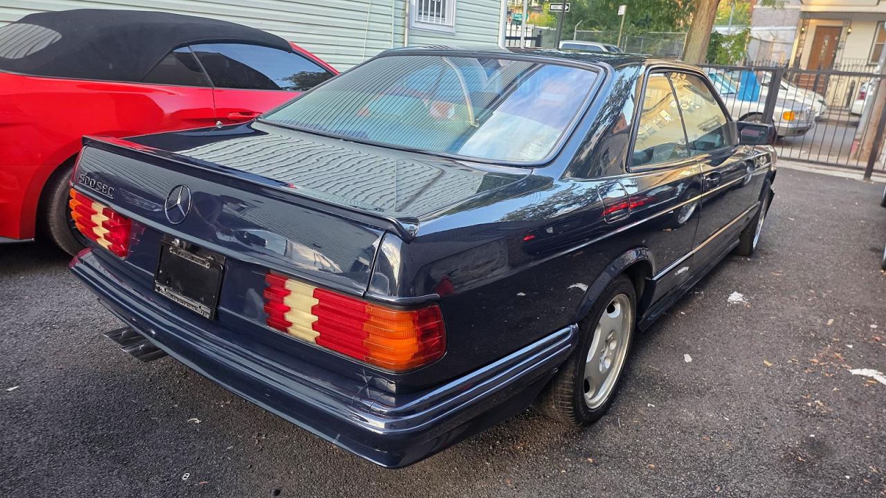 1984 Mercedes-benz 500sec Blue vin: WDB1260441A061772