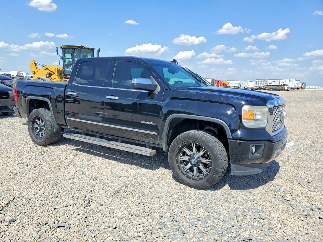 2015 Gmc Sierra K1500 Denali Black vin: 3GTU2WEJ2FG192493
