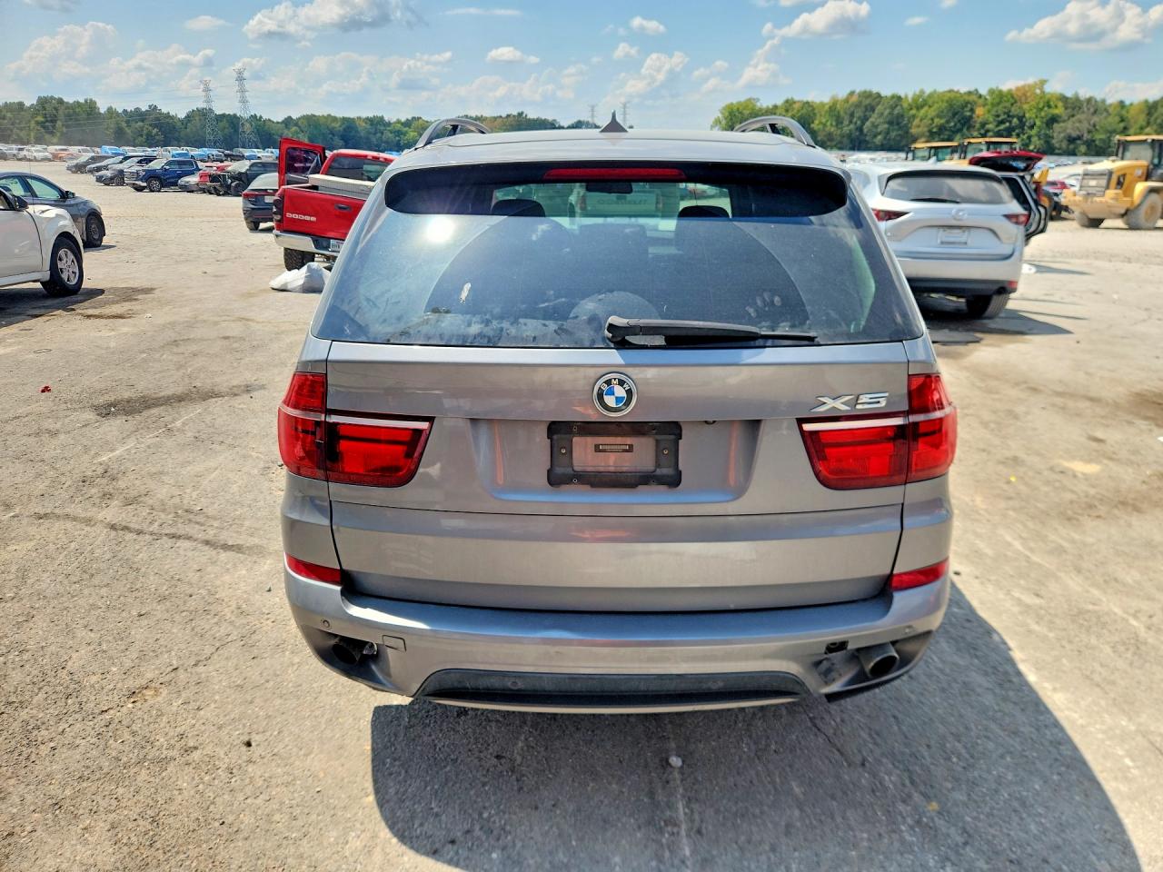 2013 Bmw X5 Xdrive35i Gray vin: 5UXZV4C55D0B13621