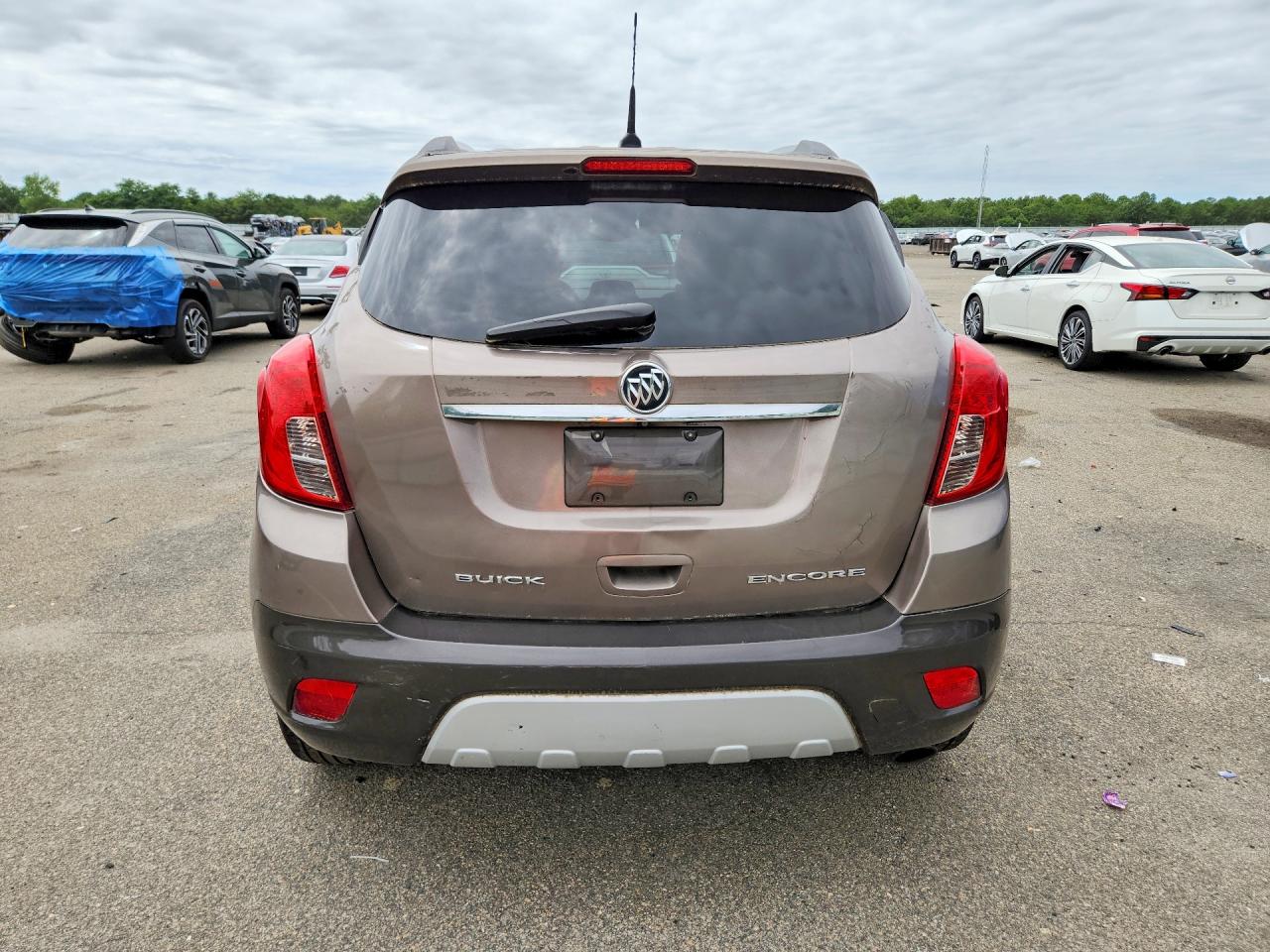2014 Buick Encore Convenience Gray vin: KL4CJBSB9EB782664