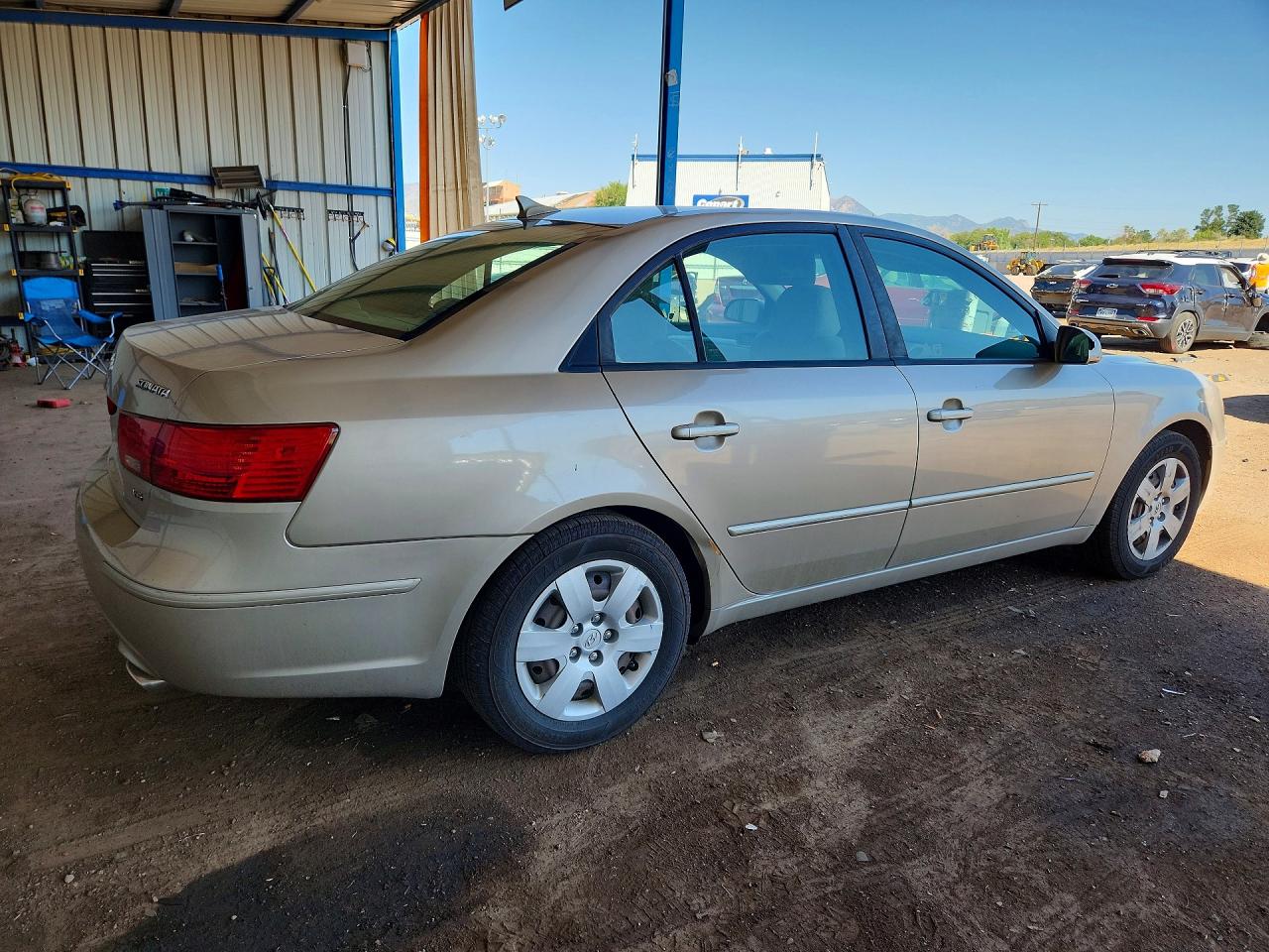 2009 Hyundai Sonata Gls Tan vin: 5NPET46F49H451965