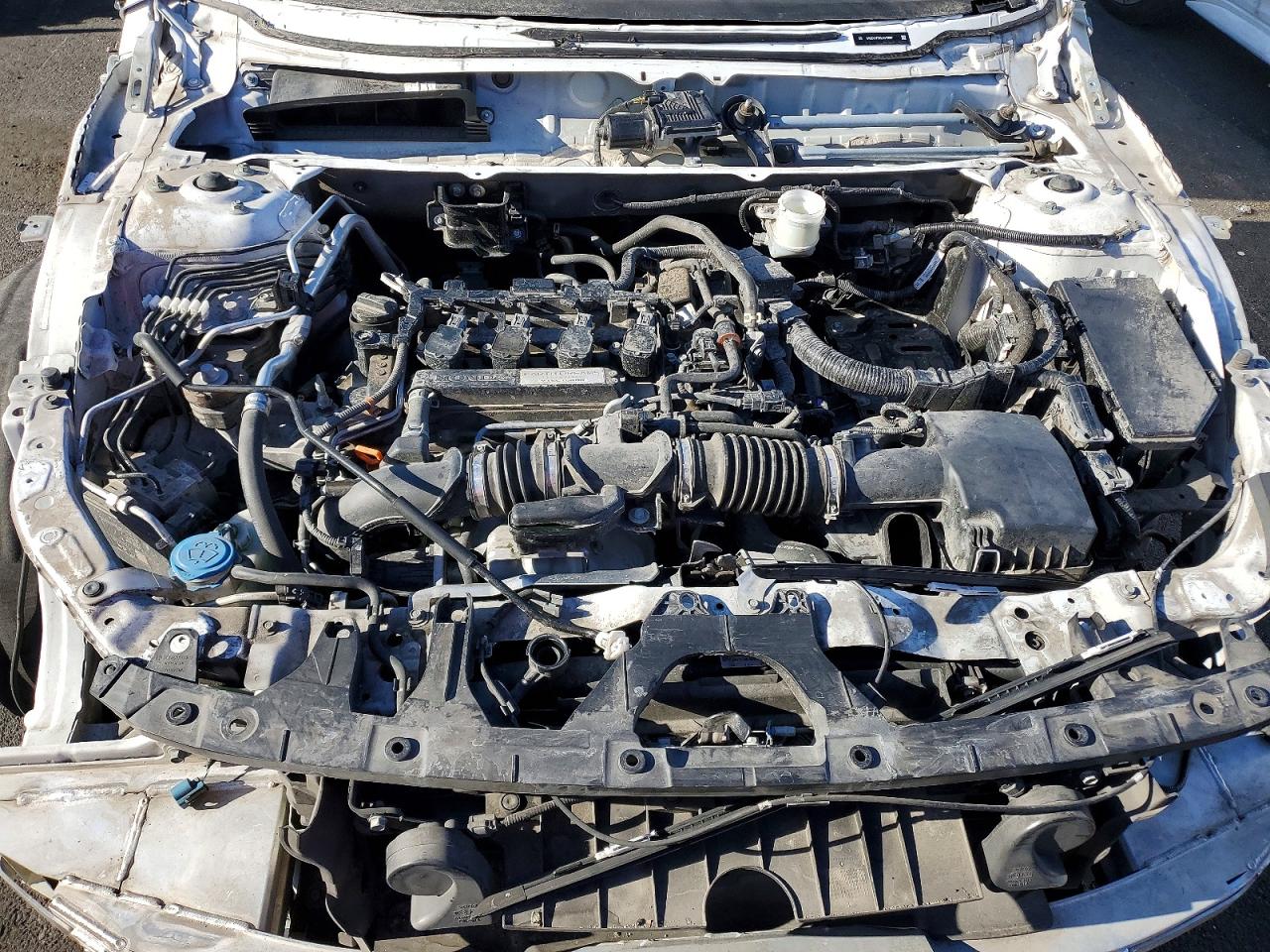 2020 Honda Accord Sport White vin: 1HGCV1F3XLA018687
