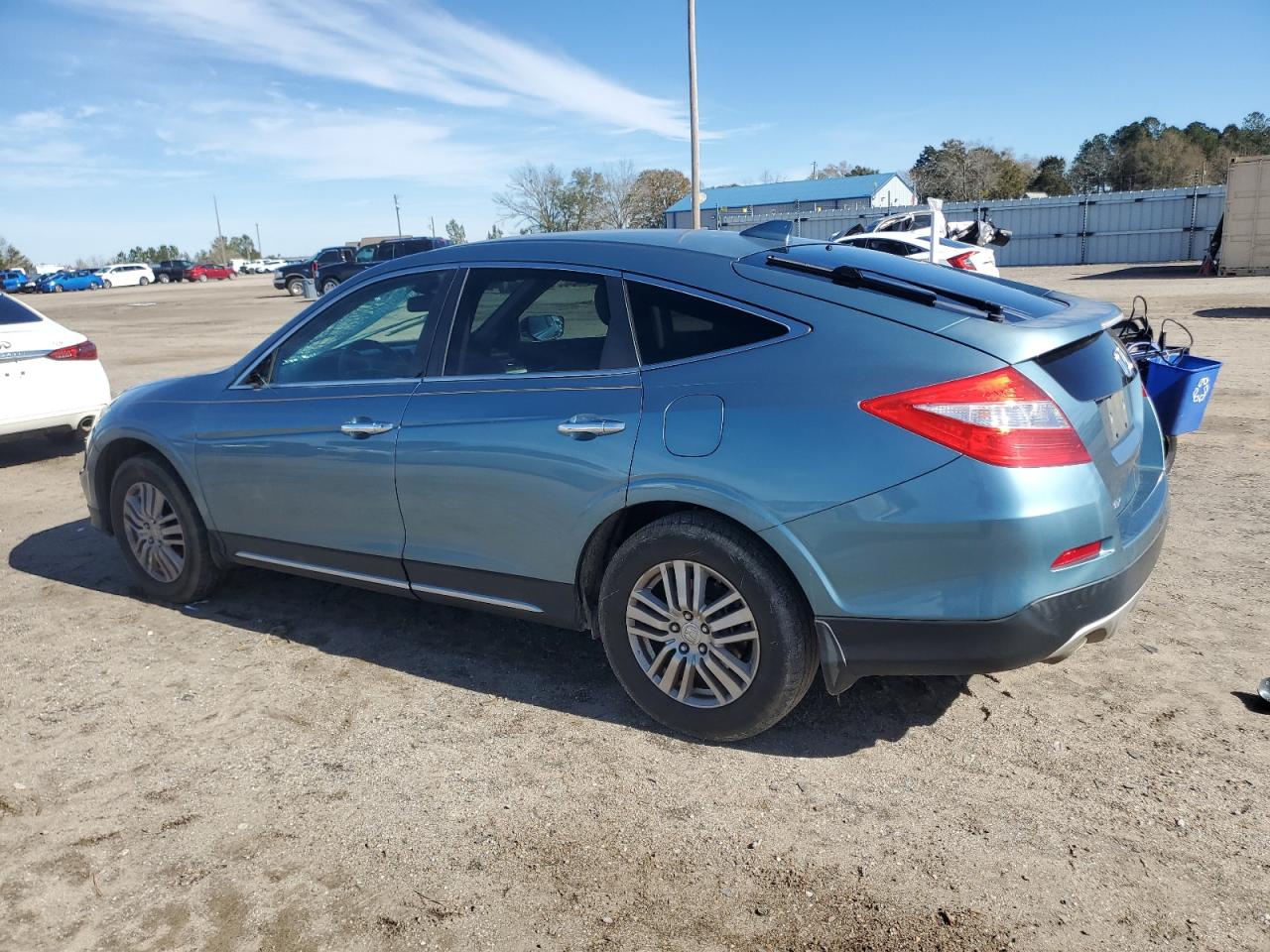 2013 Honda Crosstour Exl Blue vin: 5J6TF3H50DL004982