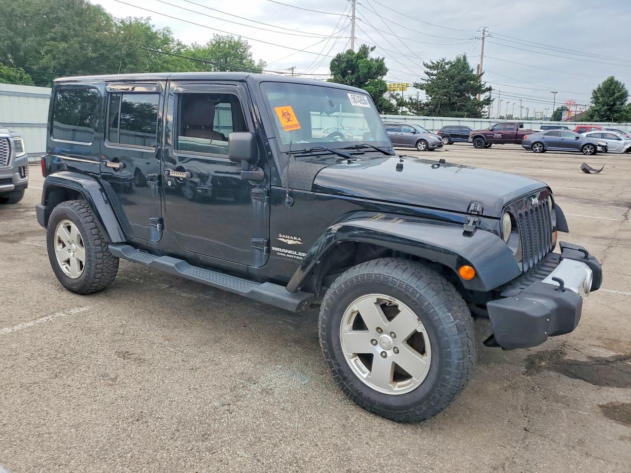 2012 Jeep Wrangler Unlimited Sahara Black vin: 1C4BJWEG2CL113370