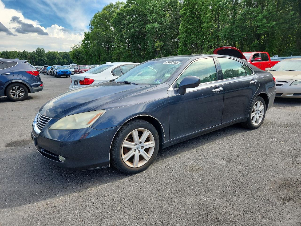 2007 Lexus Es 350 Gray vin: JTHBJ46G572107110